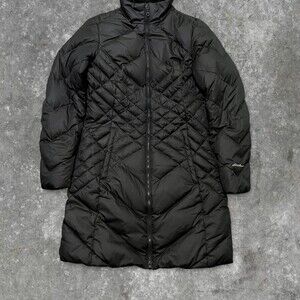 Eddie Bauer Black Puffer Coat 226 F